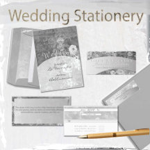 Silver Floral Wedding