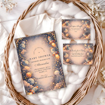 Space Rockets Stars Baby Shower