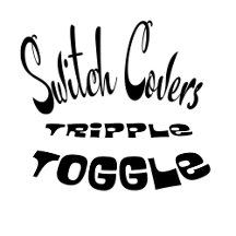 Triple Toggle Switch Plate Covers