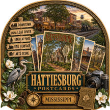 Hattiesburg Mississippi Postcards/Gifts