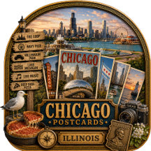 Chicago Illinois Postcards/Gifts