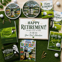 Golf Retirement on Green
