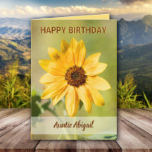 Floral Birthday Cards