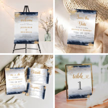 Navy and Gold Collection