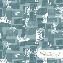 Farmhouse Animals - Blue