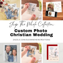 Custom Photo Christian Wedding