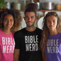Bible Nerd Clothing and Hats