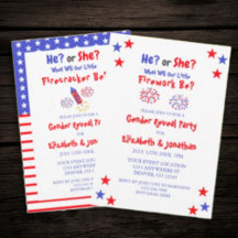 Firework Gender Reveal