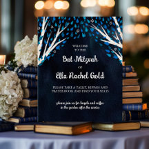 Bar & Bat Mitzvah Custom Signs