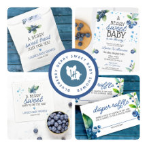 Berry Sweet Blueberry Baby Shower