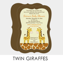 Twin Giraffes