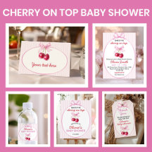 Cherry on Top Baby Shower
