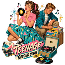 Teenage Record Club 1958 – Vintage 1950s Americana