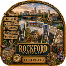 Rockford Illinois Postcards/Gifts