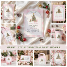A Merry Little Christmas Baby Shower