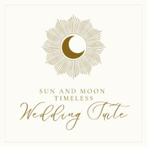 Sun and Moon Timeless Wedding Set