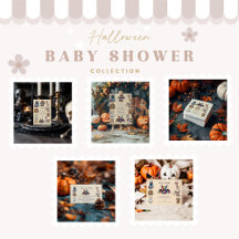 Whimsical Animal Halloween Baby Shower