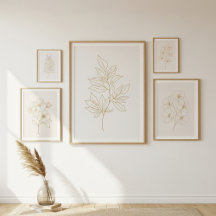 Minimal Botanical Prints