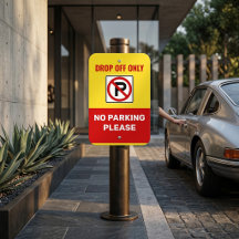 Custom Metal Reserved Parking Sign