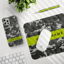 Gray Camouflage Pattern Green Collection