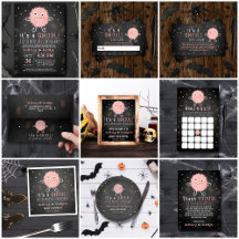 It's A Ghoul! Little Monster Halloween Baby Shower