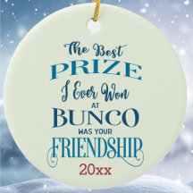 Bunco Ornaments