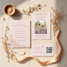 Meadow Flowers – Misty Rose Wedding Collection