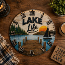  Lake House Rustic Cabin Nautical Paper Plates Col