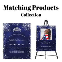 Quinceañera - Navy blue