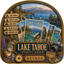 Lake Tahoe Nevada Postcards/Gifts