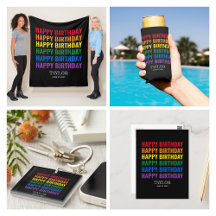 Happy Birthday LGBT Pride LGBTQ Transgender