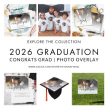 Congrats Grad Photo Overlay Graduation 