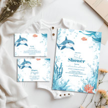 Modern Shark Under the Sea Ocean Animals