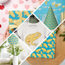 Yellow Frog Baby Shower & Birthday Party Supplies