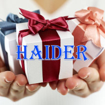 Haider_Name T-Shirt