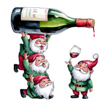 Santa Claus Celebrating Christmas