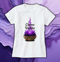 Coleção Camiseta Feminina Básica Chama Sagrada