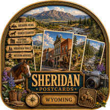 Sheridan Wyoming Postcards/Gifts