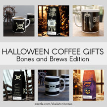 Bones and Brews Halloween Coffee Gifts