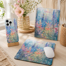 Pastel Watercolor Wildflower Meadow Sports & Tech