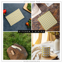 Plaid Check Yellow Pattern Art