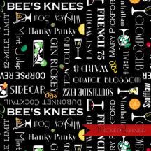 Prohibition Cocktails Pattern