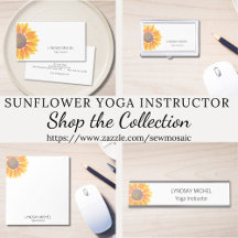 Yoga Instructors Sunflower Collection