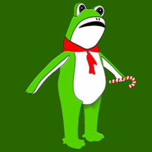 2025 CHRISTMAS HOLIDAY FROG