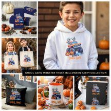 Personalized Ghoul Gang Halloween Party Collection