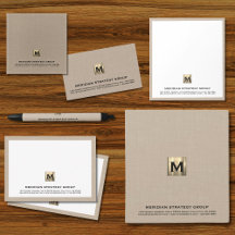 Beige Linen Elegance for Consulting Firms