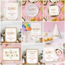 Little Pumpkin Girls 1st Birthday