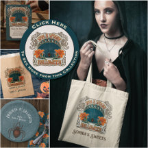 Spiders & Lilies Spooky Halloween Vintage Designs