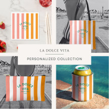 La Dolce Vita Cinque Terra Cabana Stripe 