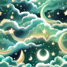 iPad Case – Luxury Celestial Moon Phase Cosmic